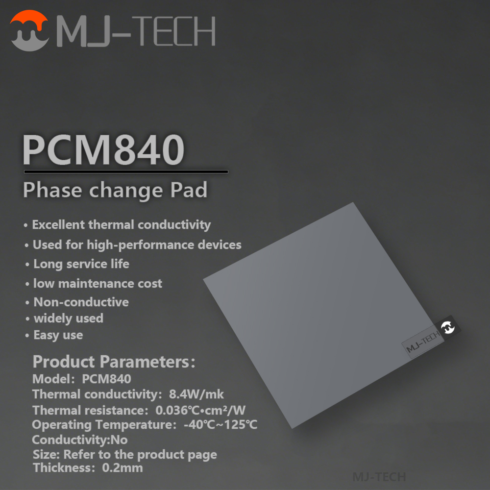 MJ-TECH PCM840 Phase Change Pa - Thermal Paste review and price