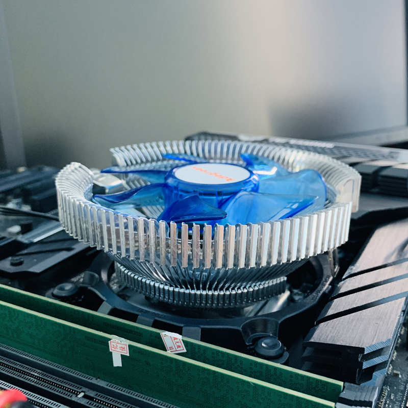 CPU Air-cooled Cooler LED Cool - Cpu Heatsink review and price