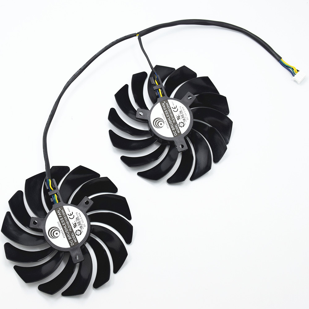2Pcs 95mm PLD10010S12HH Video  - Cpu Cooler review and price