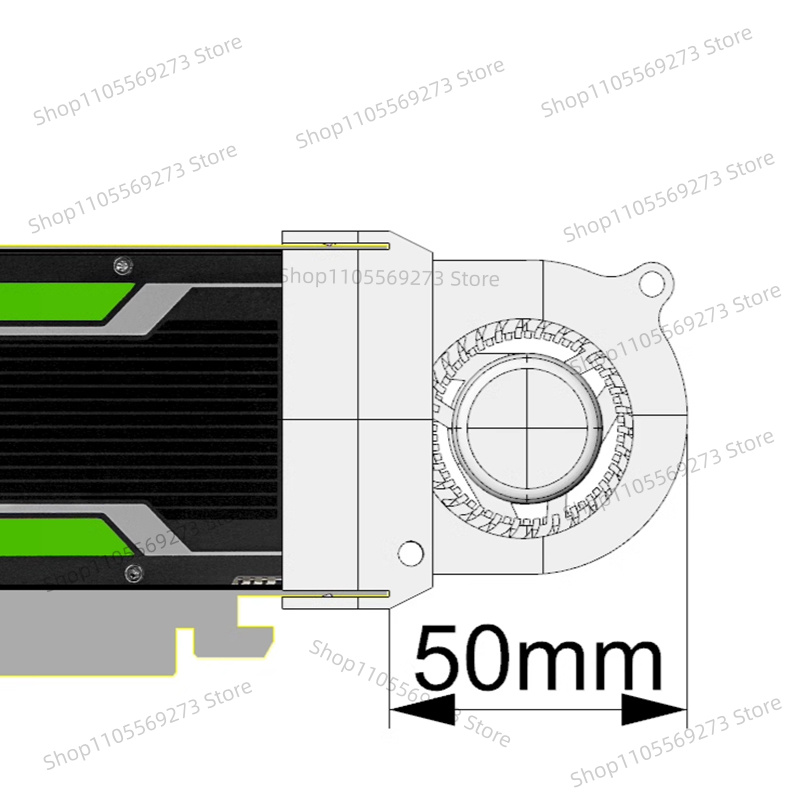 Cooling Fan for Nvidia Tesla P - Gpu Cooler review and price