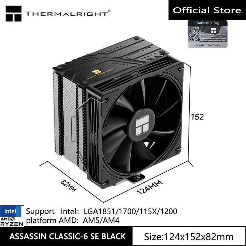 Thermalright ASSASSIN CLASSIC- - Cpu Heatsink review and price