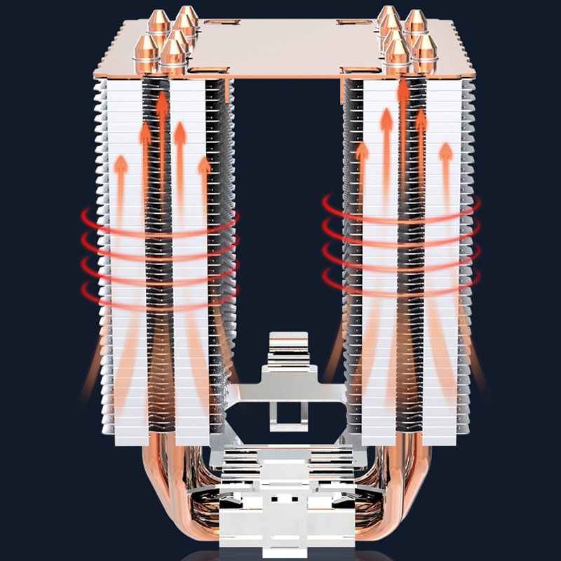 6 Heat Pipe CPU Cooler 4Pin PW - Cpu Cooler review and price