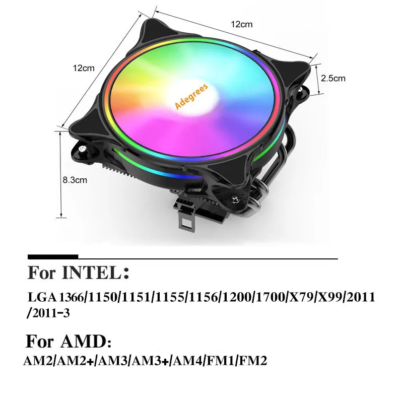 X99 CPU Air Cooler 3Pin/4Pin A - Cpu Heatsink review and price