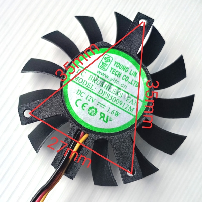 1PC New for DFS500912L DFS5009 - Cpu Cooler review and price