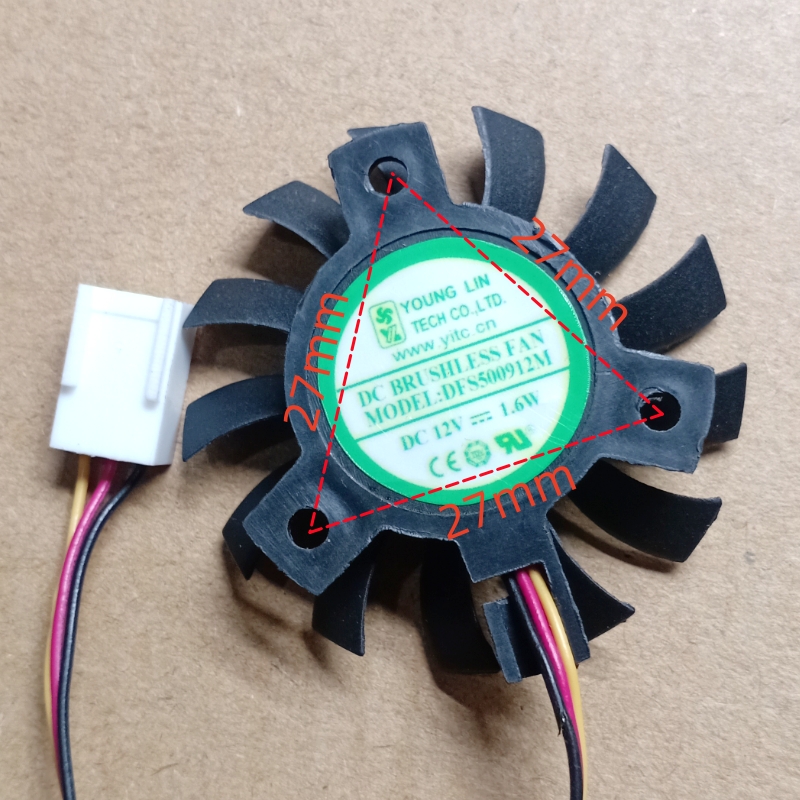 1PC New for DFS500912L DFS5009 - Cpu Cooler review and price