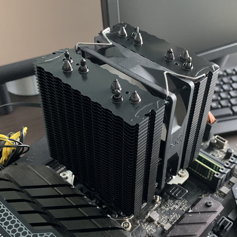 6 Heat Pipes CPU Air Cooler 4  - Air Cooler Cpu review and price