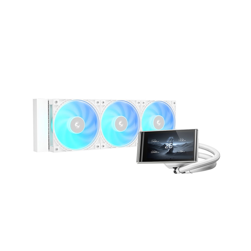 WH 360mm AIO Liquid Cooler Whi - Aio Liquid Cooler review and price